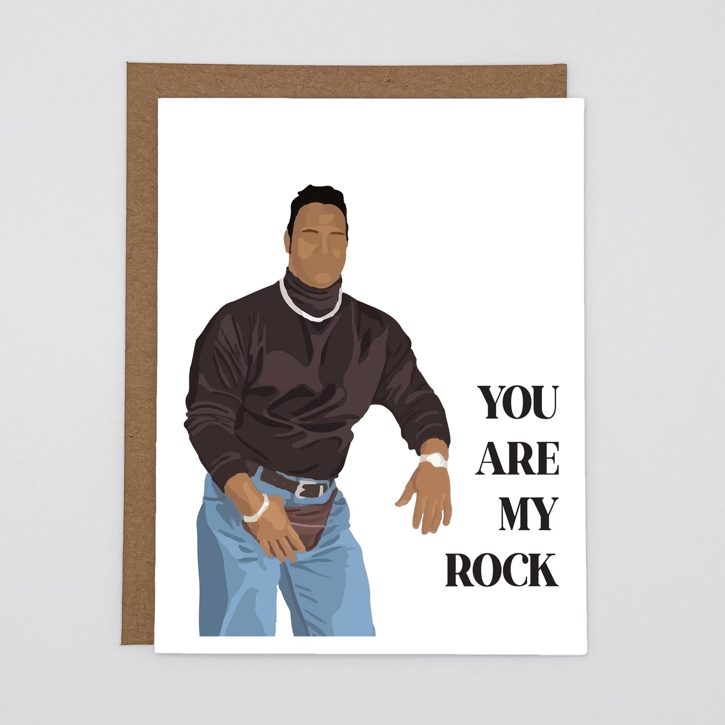 You Are My Rock Card