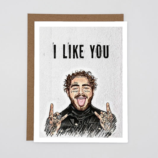 I Like You Card