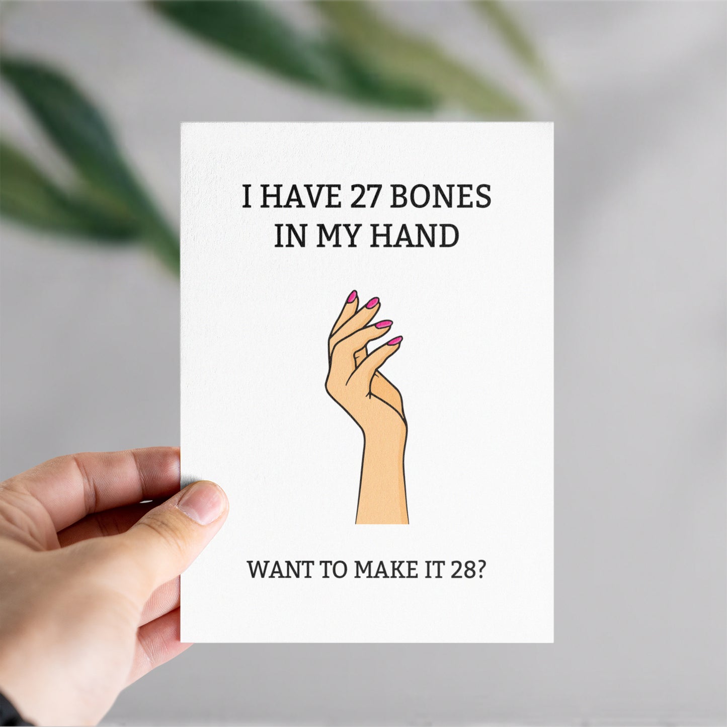 27 Bones Birthday Card