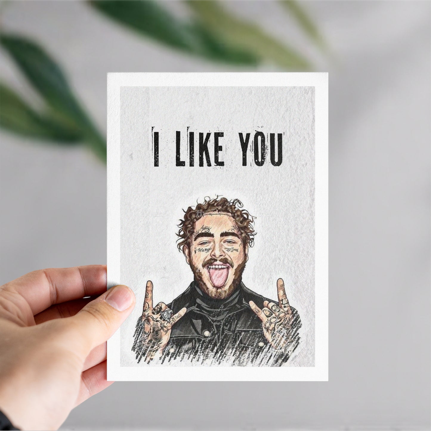 I Like You Card