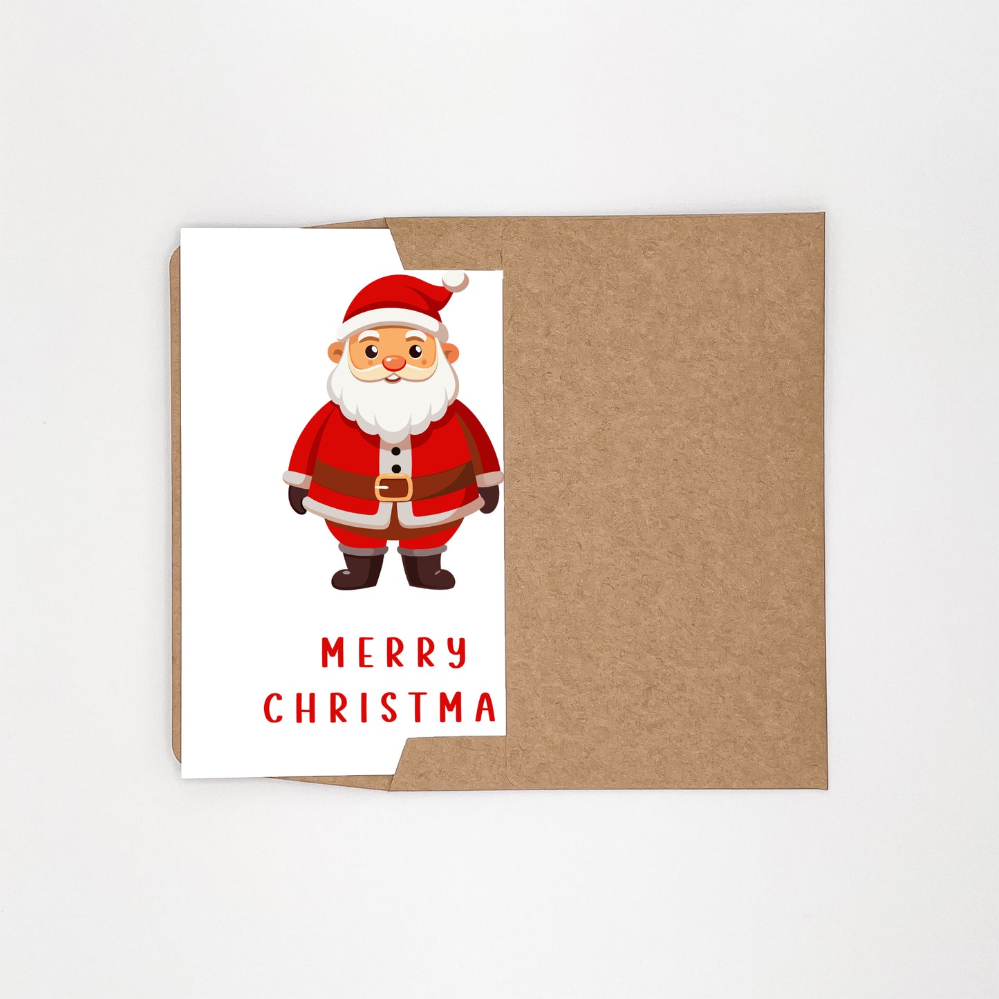 Santa Merry Christmas Card