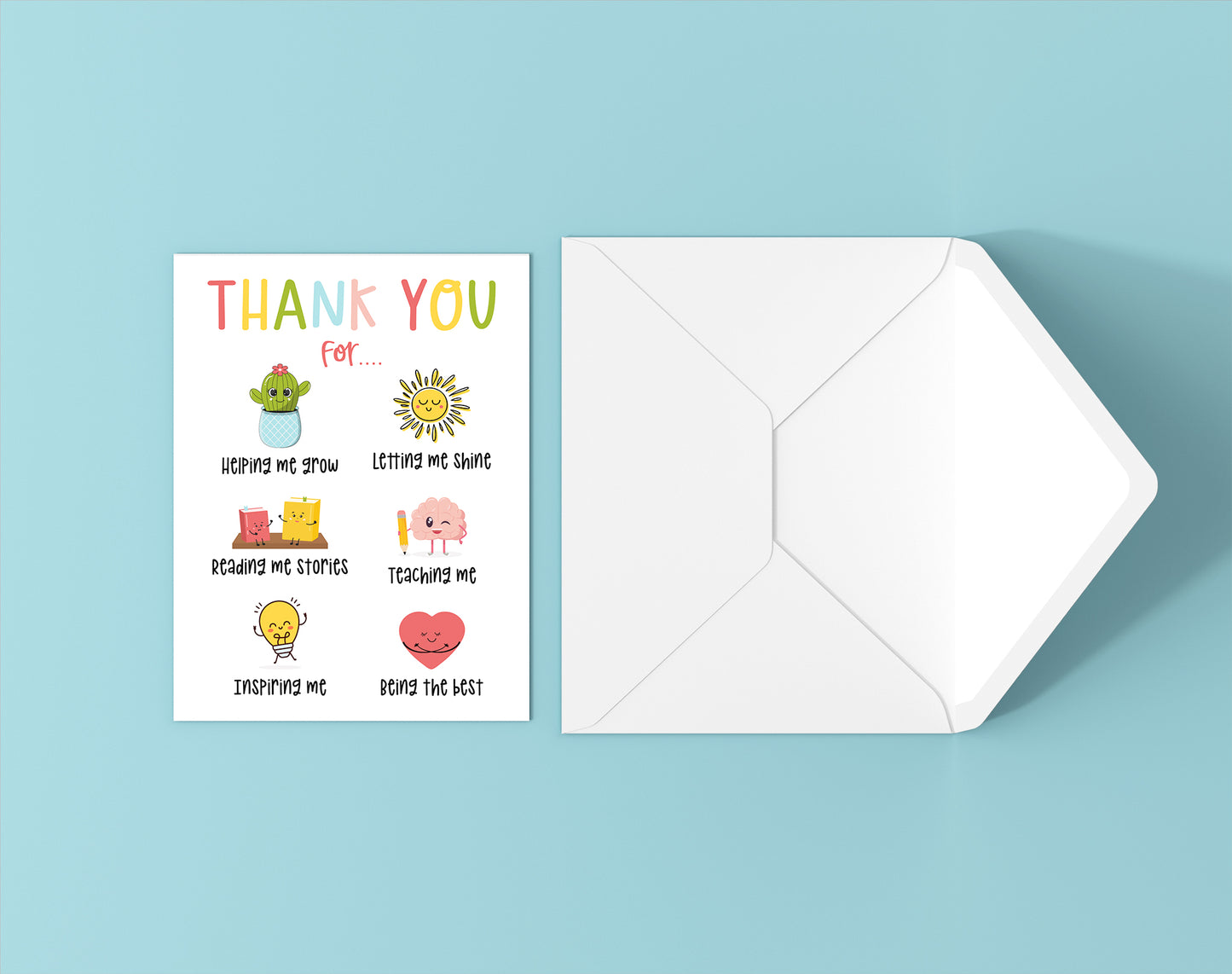 Teacher Thank You Card