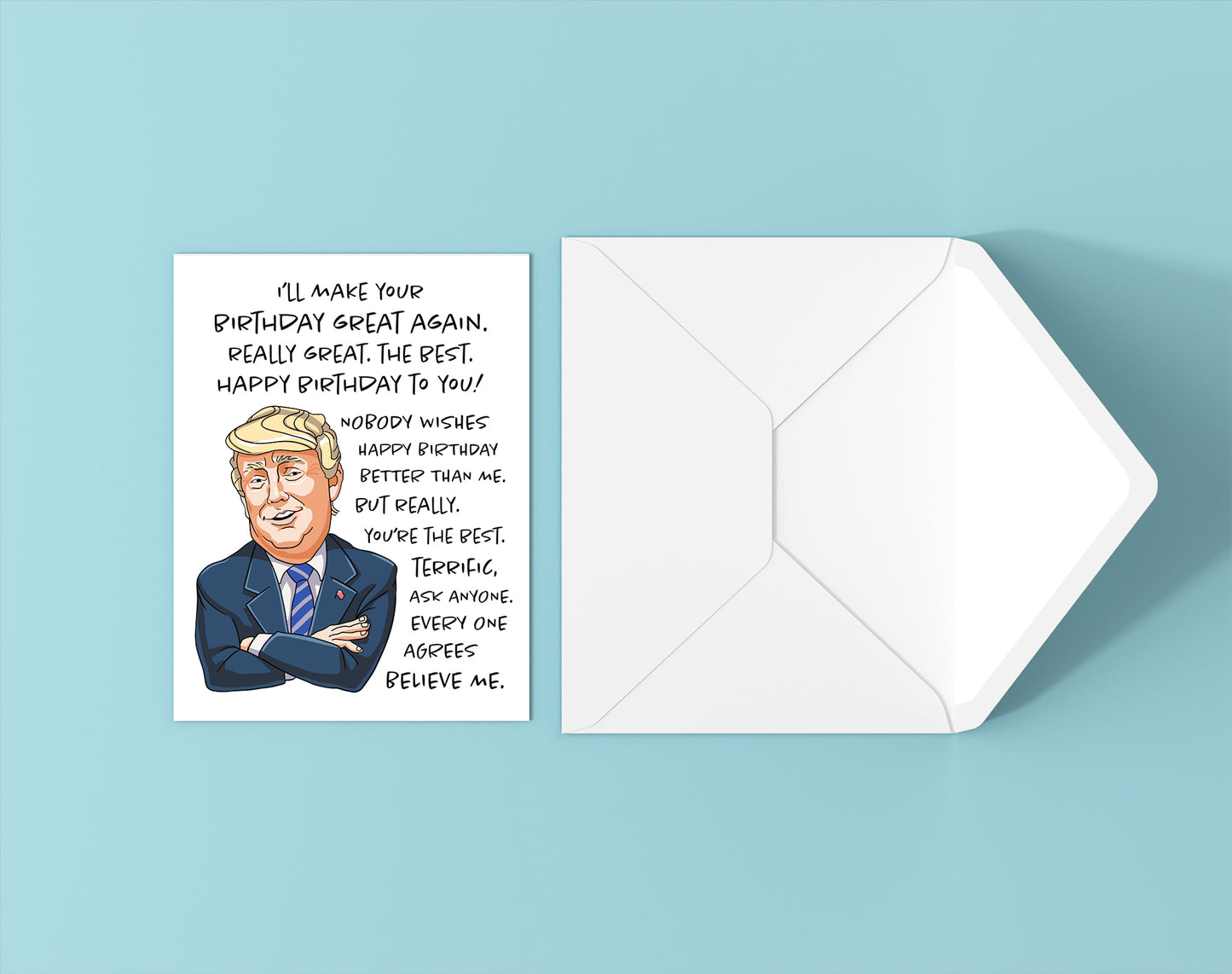 I'll Make Your Birthday Great Again Card